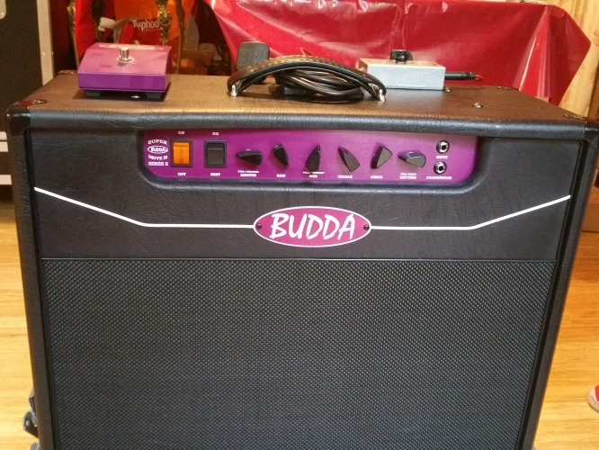 Budda Superdrive 30 Series II 1x12 Combo Guitar Amplifier + Lead, Cable & Footswitch. Mint Condition