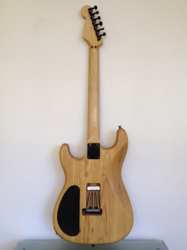 NEW - Custom Made Warmoth Voodoo Strat Electric Guitar + Floyd Rose + SD SSL Pickups