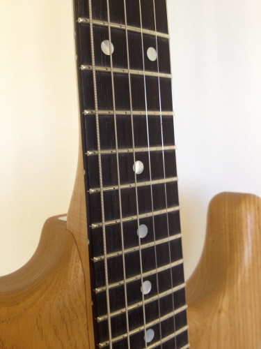 NEW - Custom Made Warmoth Voodoo Strat Electric Guitar + Floyd Rose + SD SSL Pickups