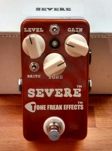 Severe Tone Freak Effect Medium Gain Overdrive to Full Blast Mean Distortion