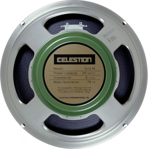 Celestion G12M-25 Greenback 12\" Speaker - Single or Pair