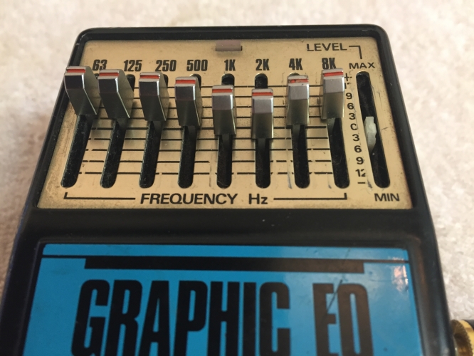 Guyatone 8 Band Graphic EQ Guitar Pedal PS.012