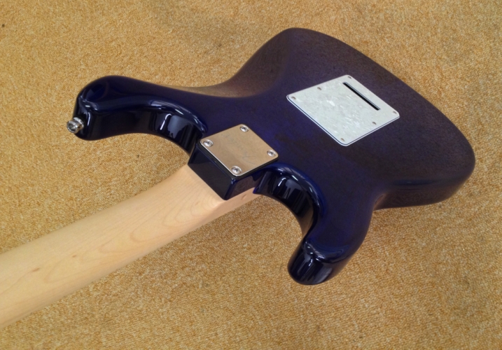 NEW - Custom Made Warmoth Electric Guitar + Floyd Rose, SD Pickups, 9 Sounds + More