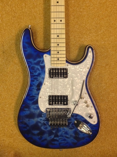 NEW - Custom Made Warmoth Electric Guitar + Floyd Rose, SD Pickups, 9 Sounds + More