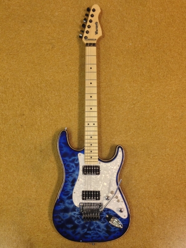 NEW - Custom Made Warmoth Electric Guitar + Floyd Rose, SD Pickups, 9 Sounds + More