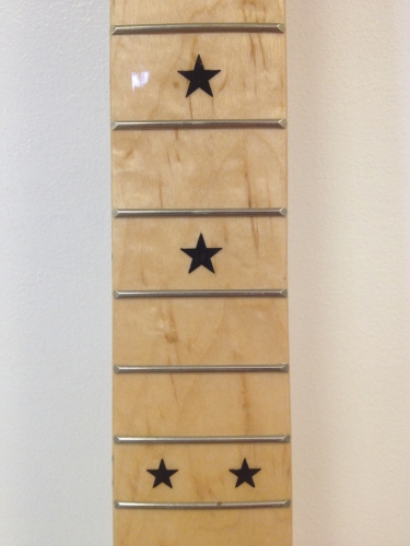 REVERSE HEADSTOCK Fender Replacement Canadian Maple Guitar Neck Choice of 2 Nuts