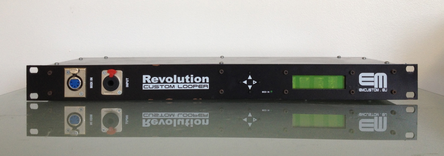 EM Revolution MIDI Pedal Looper Amp Channel Switcher 10 Loops 6 Control Switches
