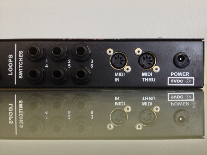 EM Revolution MIDI Pedal Looper Amp Channel Switcher 10 Loops 6 Control Switches