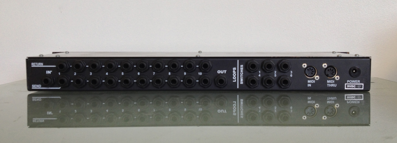 EM Revolution MIDI Pedal Looper Amp Channel Switcher 10 Loops 6 Control Switches