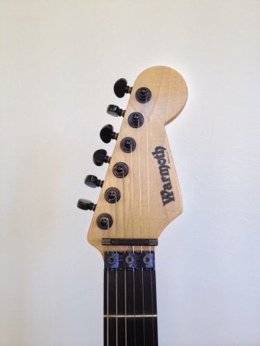 NEW - Custom Made Warmoth Voodoo Strat Electric Guitar + Floyd Rose + SD SSL Pickups