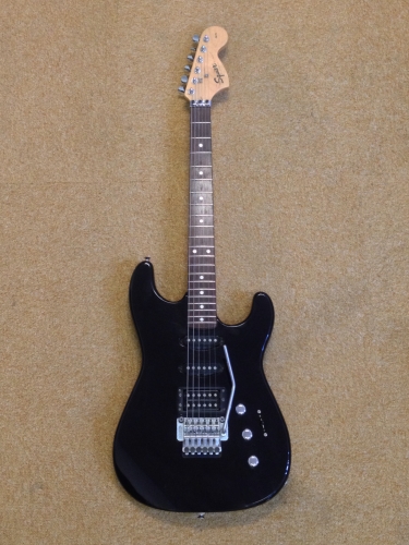 Fender Squier Stratocaster Electric Guitar with Schaller Floyd Rose Tremolo