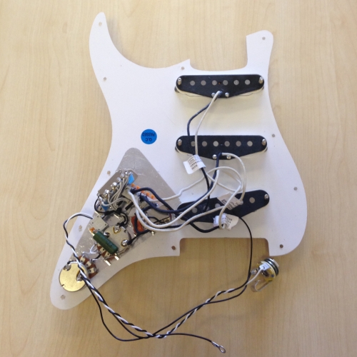 Fully Loaded USA Scratchplate Lindy Fralin Hot Vintage Pickups 7 Position Sounds + Extras