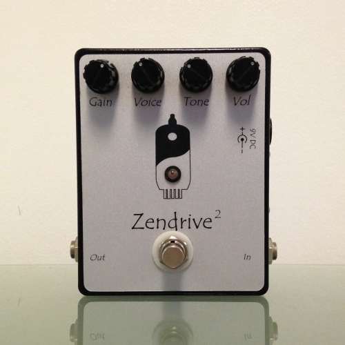 Amazing Zendrive 2 Tube Guitar Effect Pedal by Alf Hermida + 2 Extra