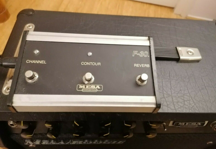 Mesa Boogie F30 Guitar Valve/Tube Amp with Celestion 12B-150 Speaker and Original Footswitch + Mods!!