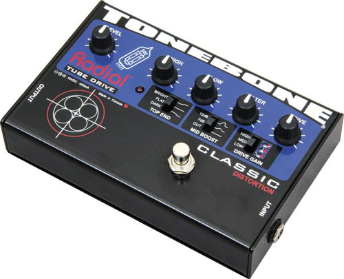 Radial Tonebone Classic 12AX7 Tube Distortion Guitar Effect Pedal w/Power Supply - Mint Condition