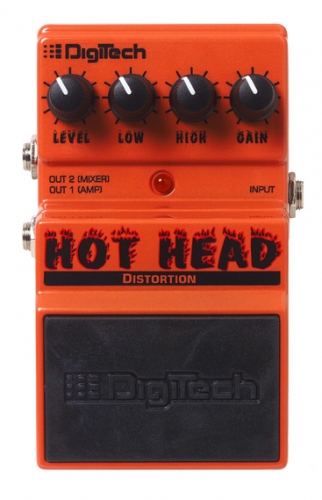 Digitech Hot Head Distortion Guitar Effect Pedal