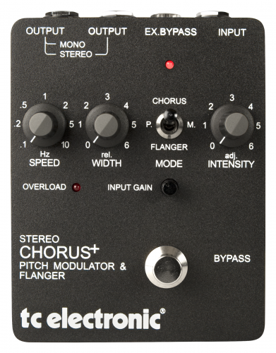 TC Electronic SCF Stereo Chorus Flanger Pedal as used by Eric Jonson