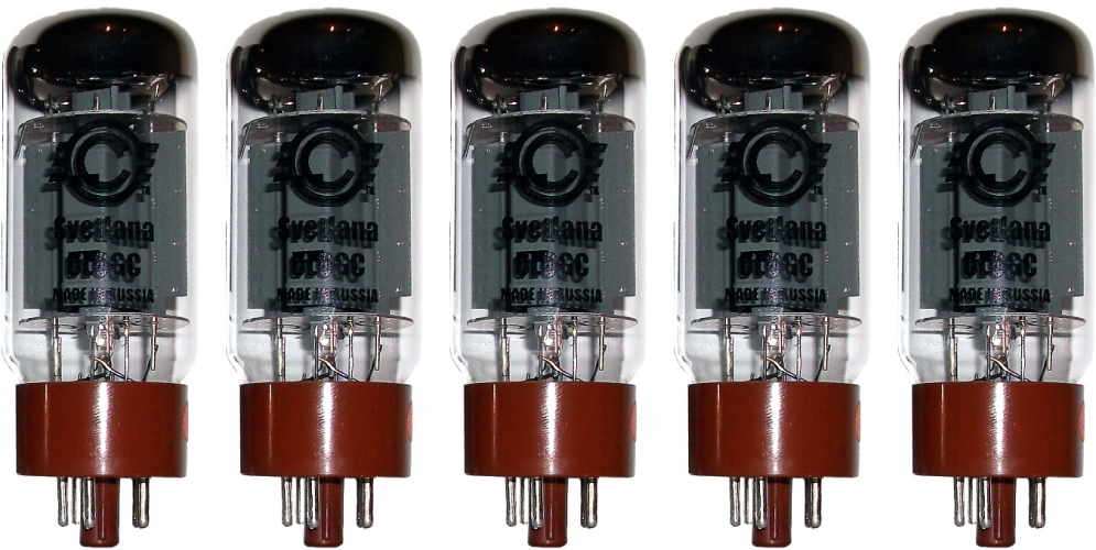 Svetlana (SED) Winged C 6L6 GC Replacement Valve / Tube
